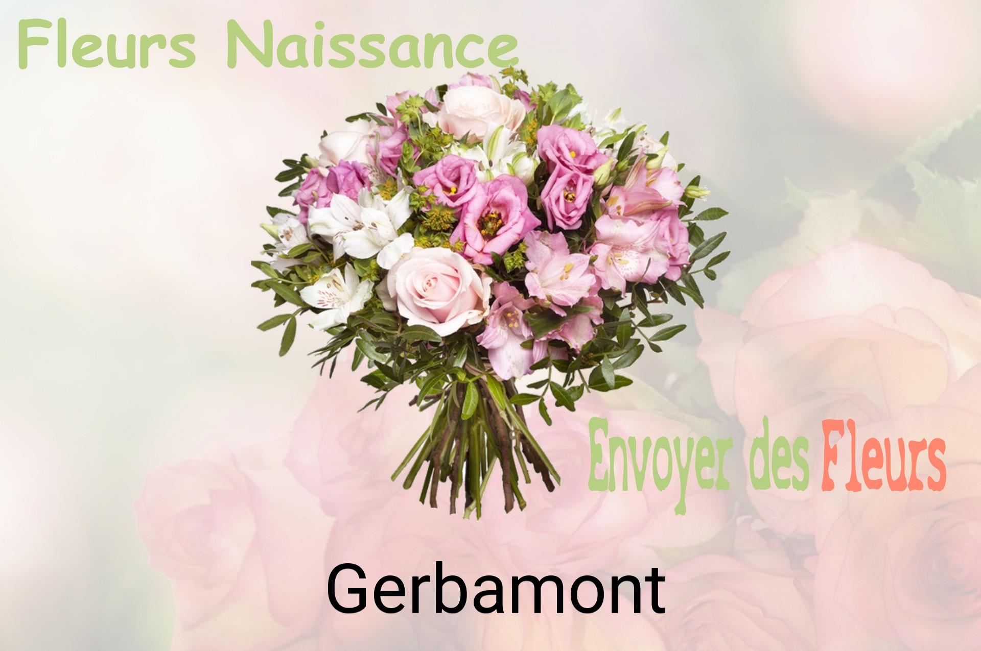 Bouquet de fleurs de naissance livré à Gerbamont